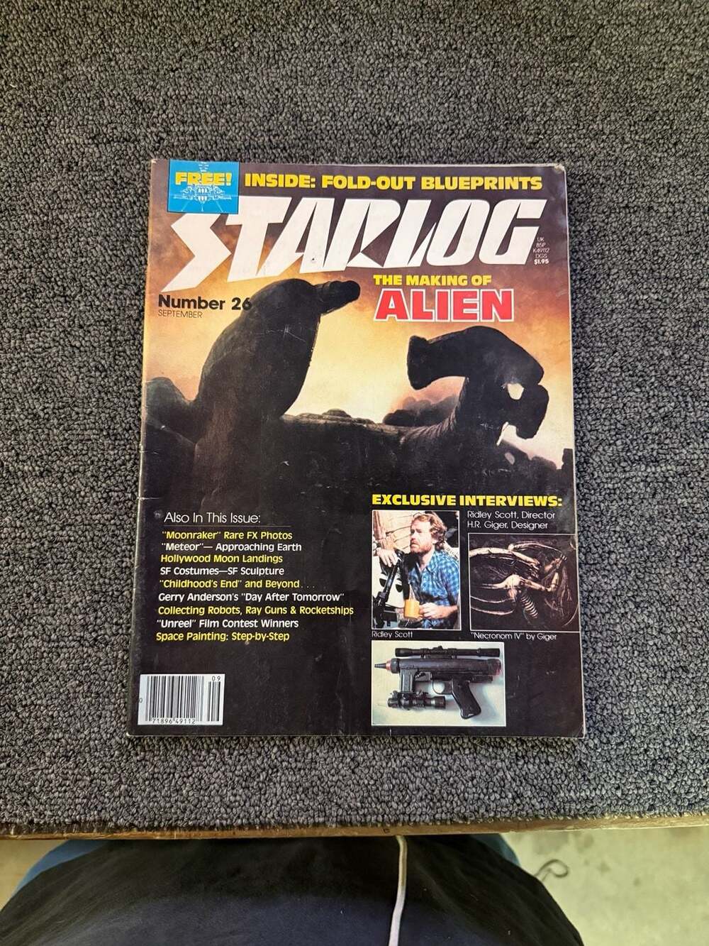Starlog Magazine Number 26 September 1979 The Making of Alien
